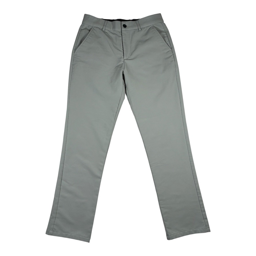 Druids Thermal Golf Pants Mens 30x30 Gray Performance Stretch Fleece Lined